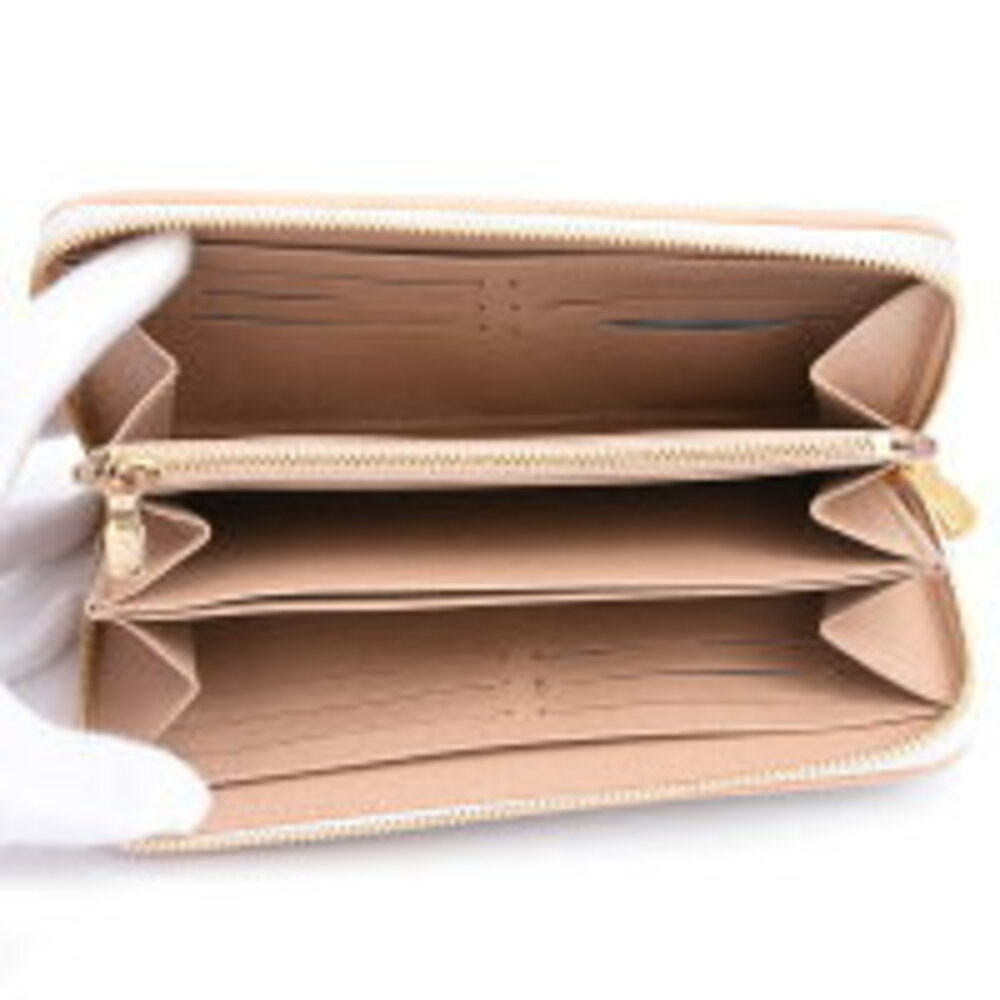 Louis Vuitton Zippy Wallet Monogram Long Fall Winter Show White - Picture 5 of 7